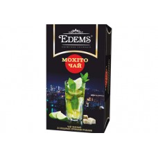 Чай "Еdems" 25ф/п*2г зел."Мохіто чай" (конверт) 10шт.ящ.